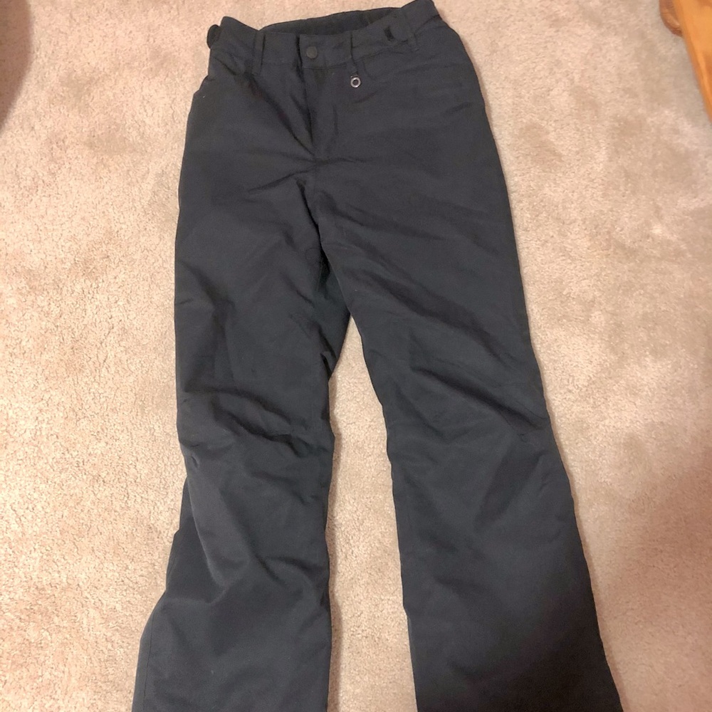 Girls/Women’s Black Roxy Snowpants w/ Adjust Waist